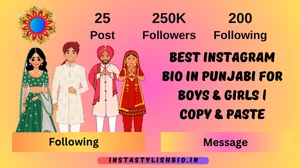 Best Instagram Bio In Punjabi For Boys & Girls Copy & Paste